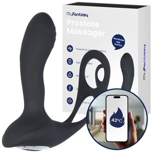 MyFantasy Prostaat Stimulator met Cockring – App Controle