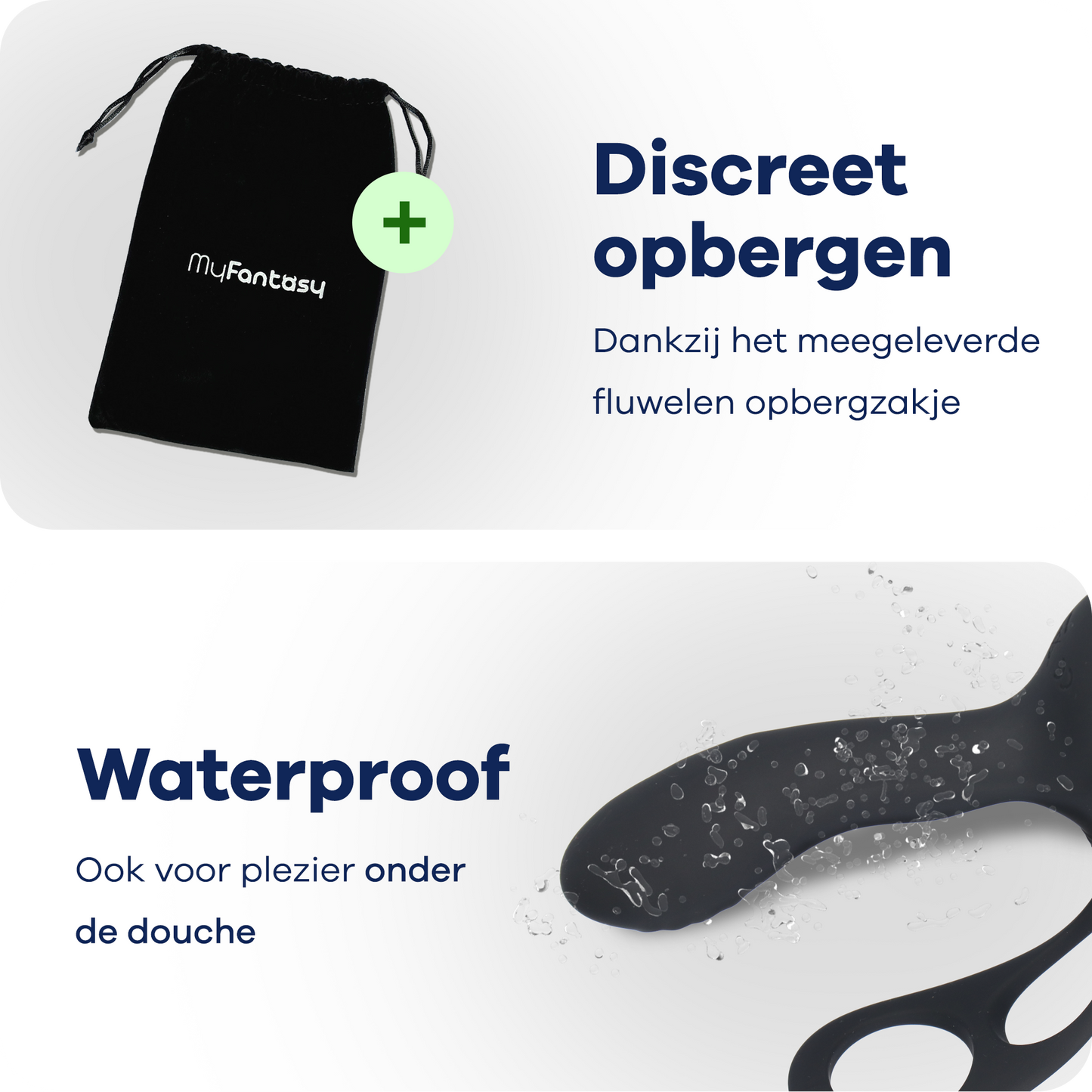 MyFantasy Prostaat Stimulator met Cockring – met Afstandsbediening