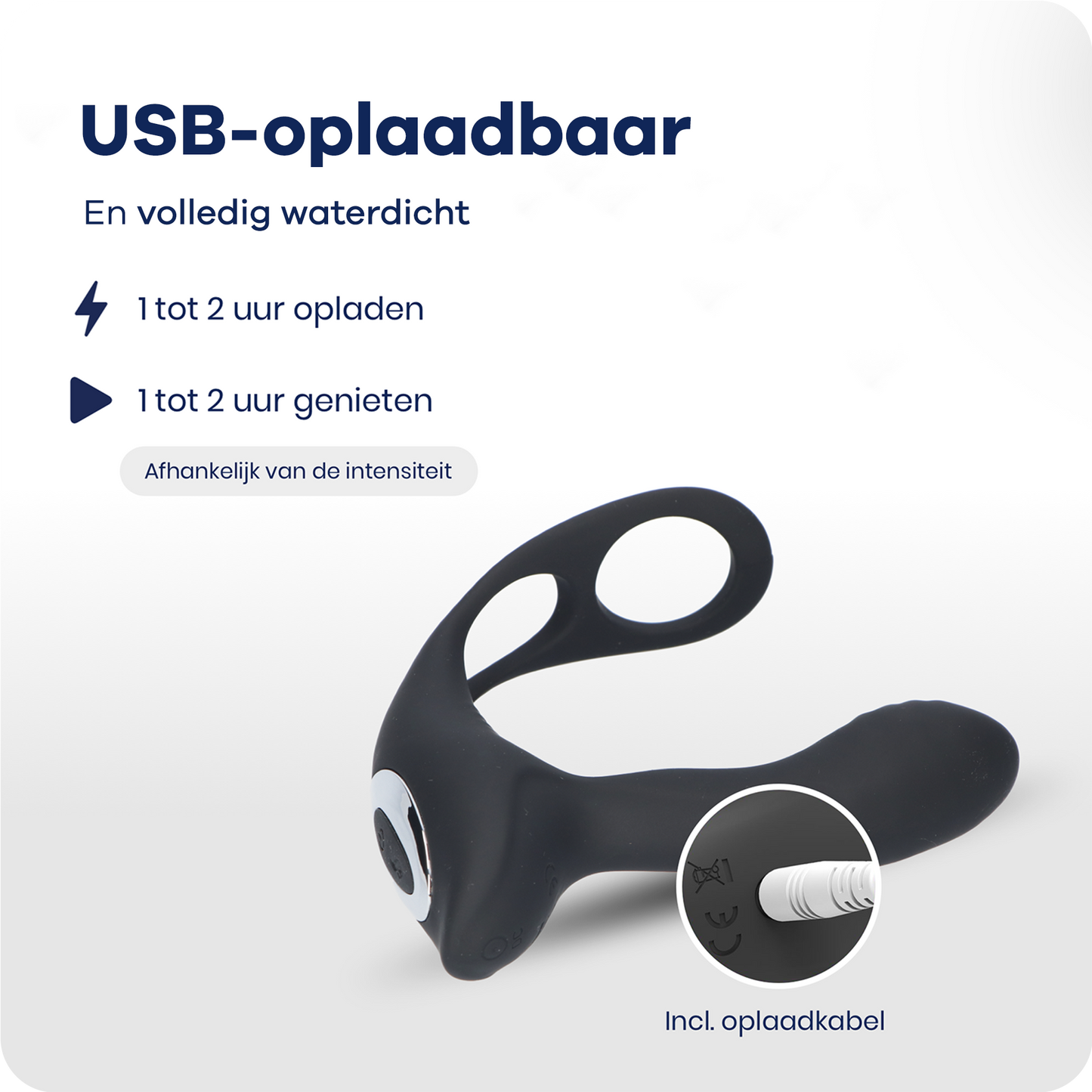 MyFantasy Prostaat Stimulator met Cockring – App Controle