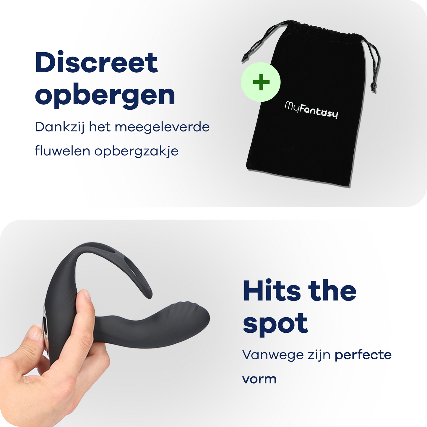 MyFantasy Prostaat Stimulator met Cockring – App Controle