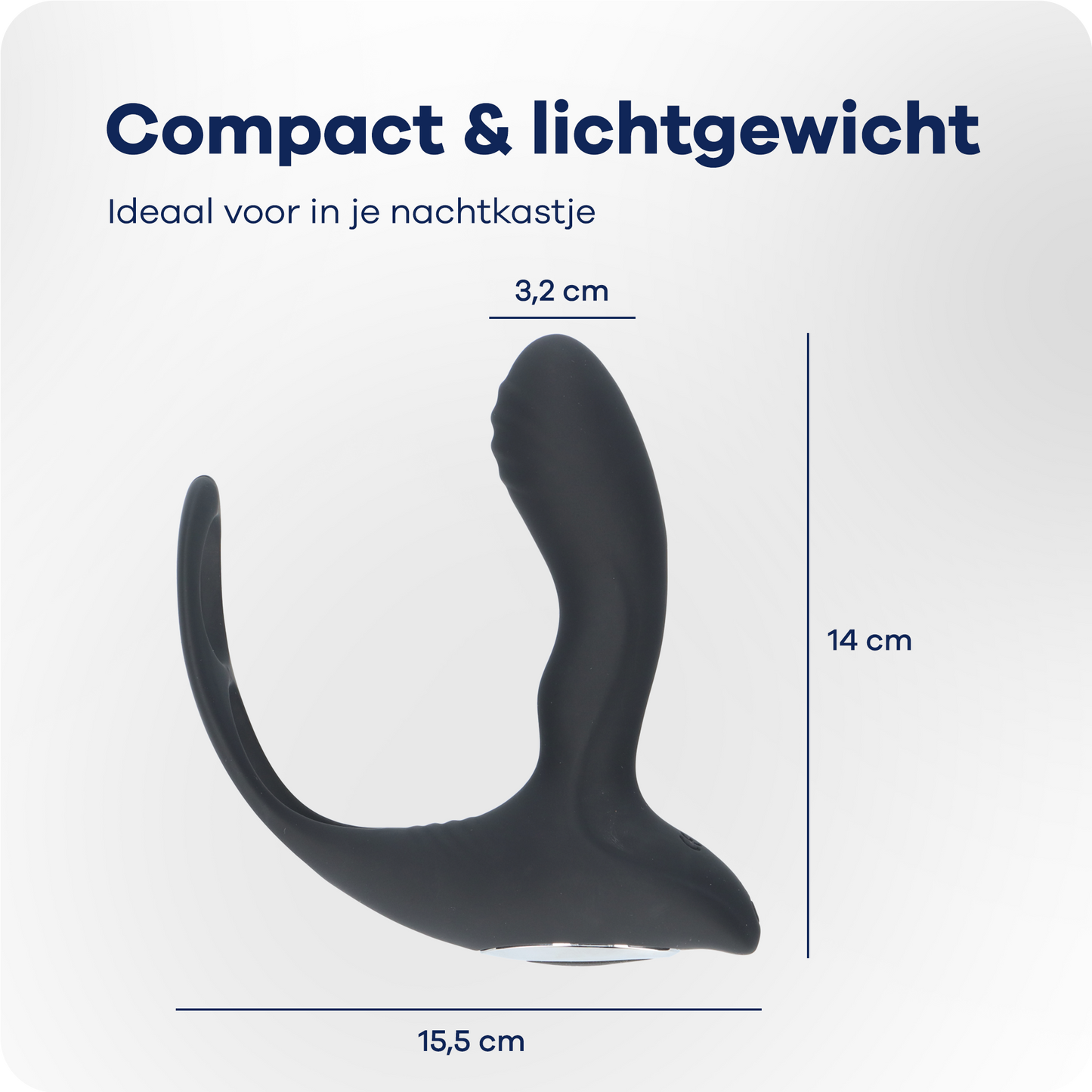 MyFantasy Prostaat Stimulator met Cockring – met Afstandsbediening