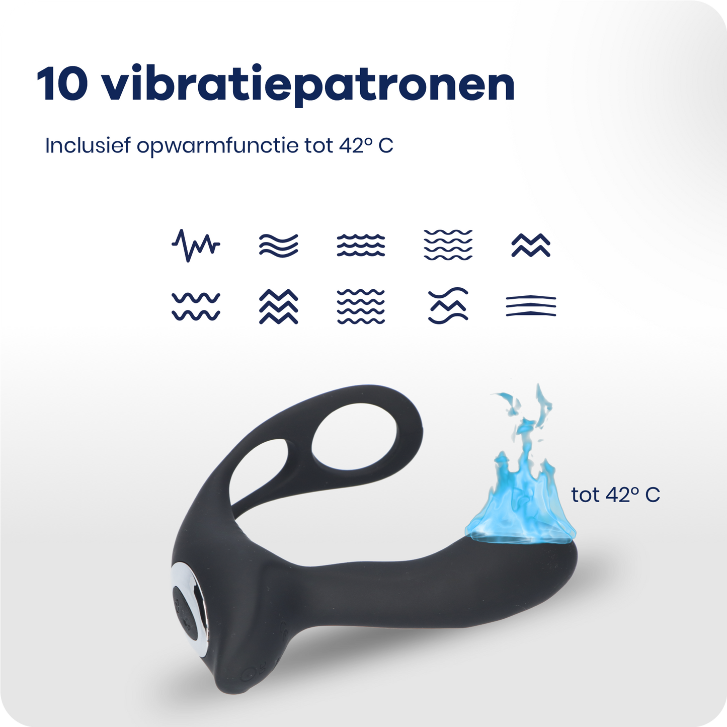 MyFantasy Prostaat Stimulator met Cockring – met Afstandsbediening