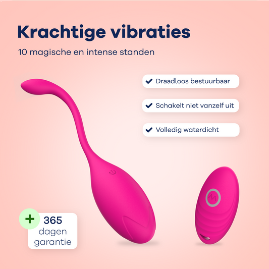 MyFantasy Vibrerend Ei met Afstandsbediening - Roze