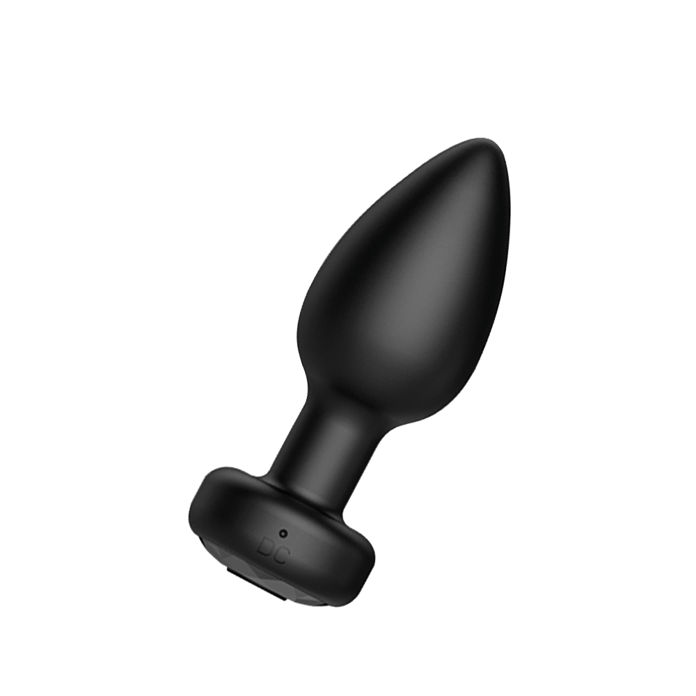 Vibrerende Plug met App – Zwart