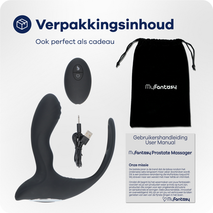 MyFantasy Prostaat Stimulator met Cockring – met Afstandsbediening