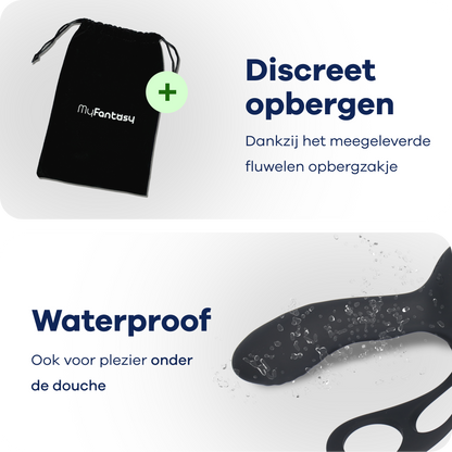 MyFantasy Prostaat Stimulator met Cockring – met Afstandsbediening