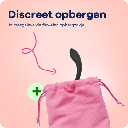 MyFantasy Vibrerend Ei met Afstandsbediening - Midnight Black