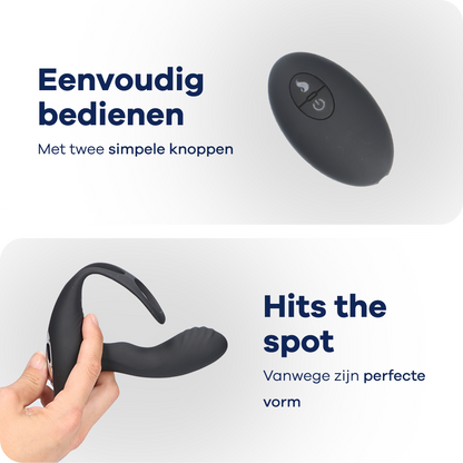 MyFantasy Prostaat Stimulator met Cockring – met Afstandsbediening