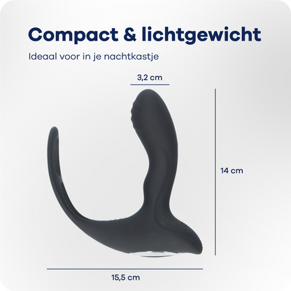 MyFantasy Prostaat Stimulator met Cockring – met Afstandsbediening