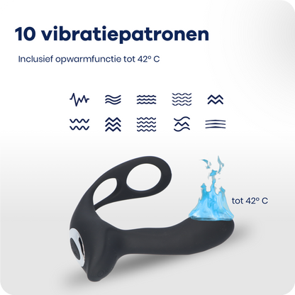 MyFantasy Prostaat Stimulator met Cockring – met Afstandsbediening
